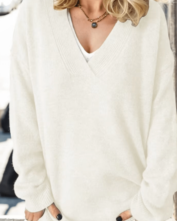 Women’s Knit Long Sleeve Pullover Sweater