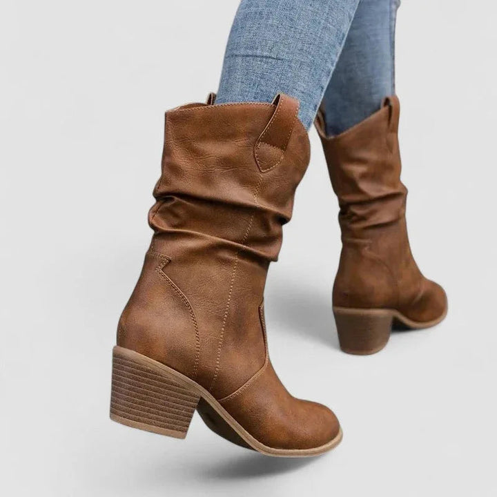 Women’s Comfort Cushioned Low Heel Ankle Boots
