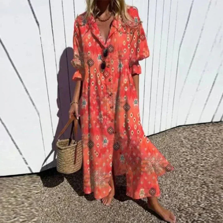 Women’s Boho Beach Maxi Dress