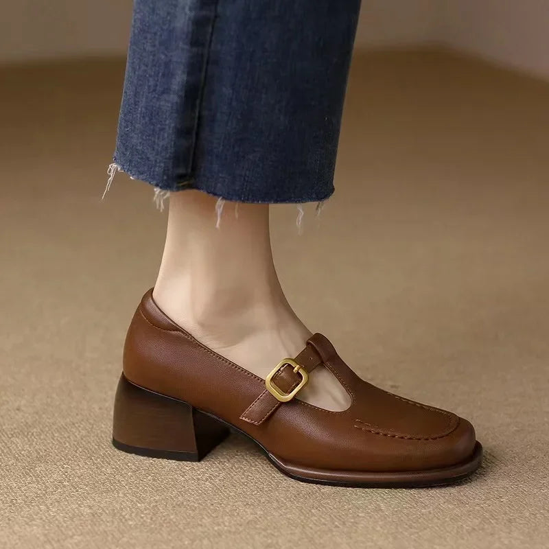 Women’s Classic T-Strap Mary Jane Shoes