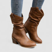 Women’s Comfort Cushioned Low Heel Ankle Boots