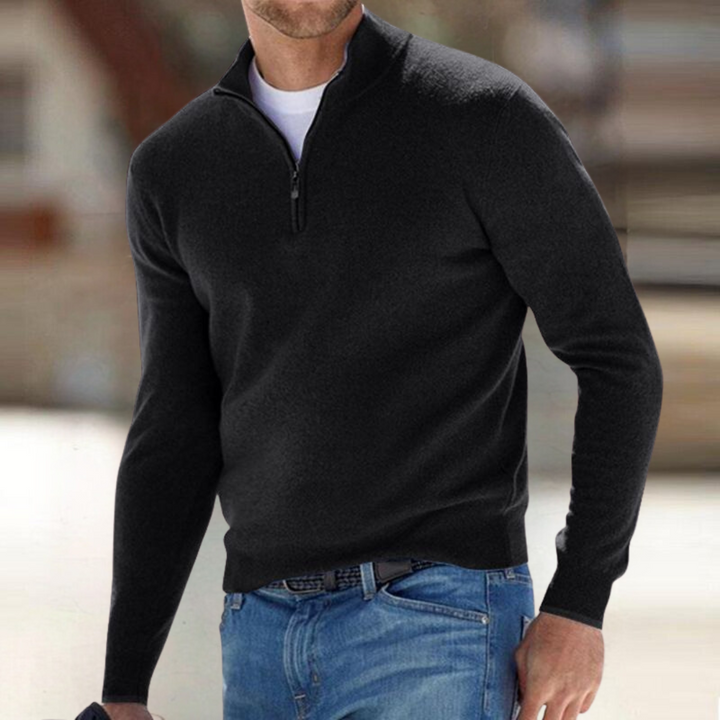 Men’s Half-Zip Long Sleeve Pullover
