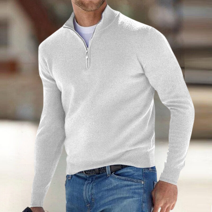 Men’s Half-Zip Long Sleeve Pullover