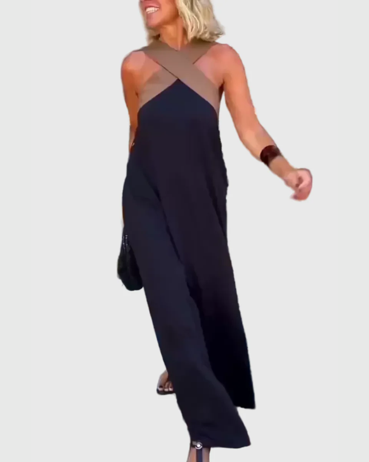 Women’s Elegant Flowy Maxi Dress
