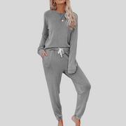 Women’s Casual Long Sleeve Sweatsuit Set