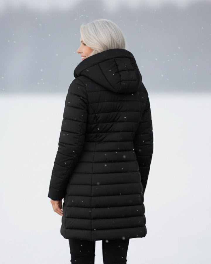 Women’s Fleece Lined Hooded Puffer Coat