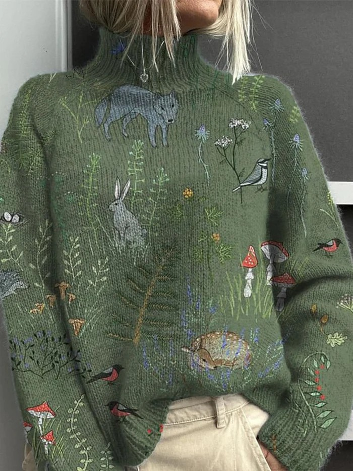 Women’s Oversized Turtleneck Sweater