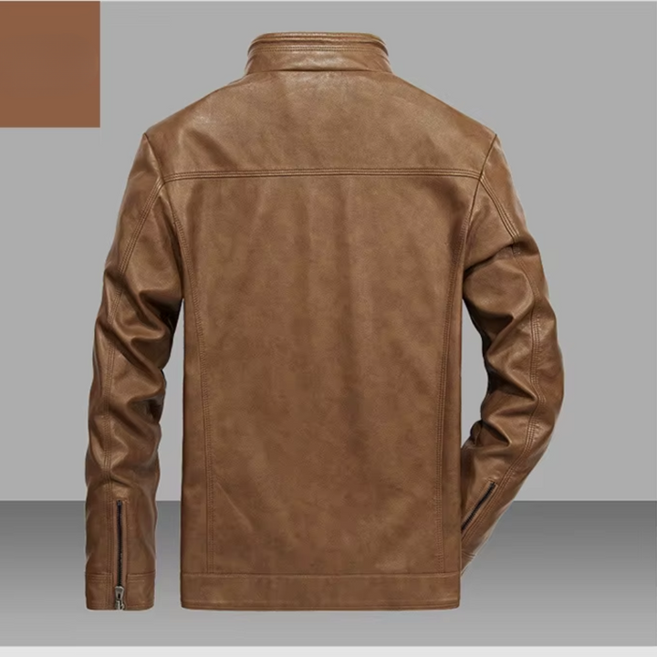 Men’s Casual Zip-Up Moto Jacket