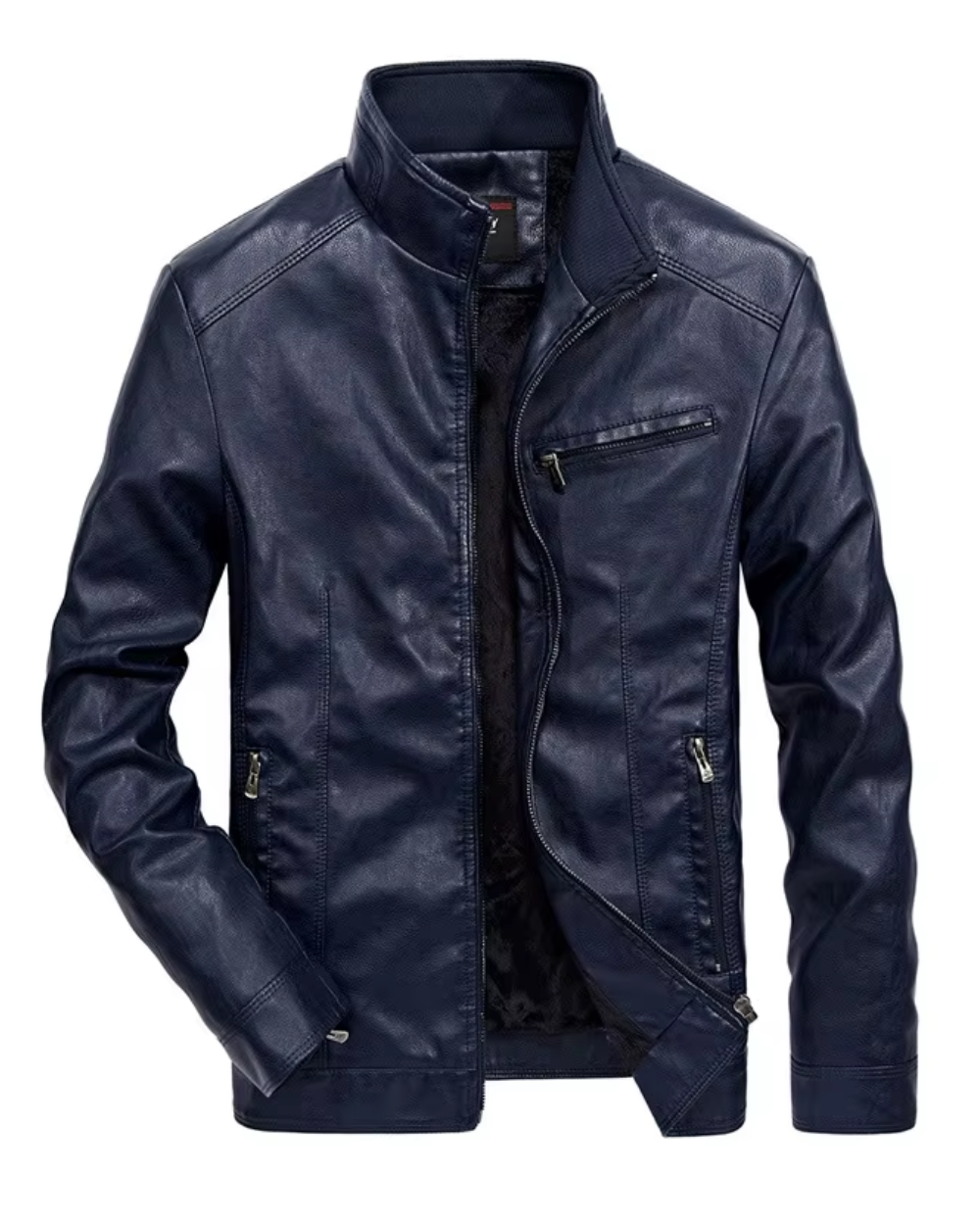 Men’s Casual Zip-Up Moto Jacket