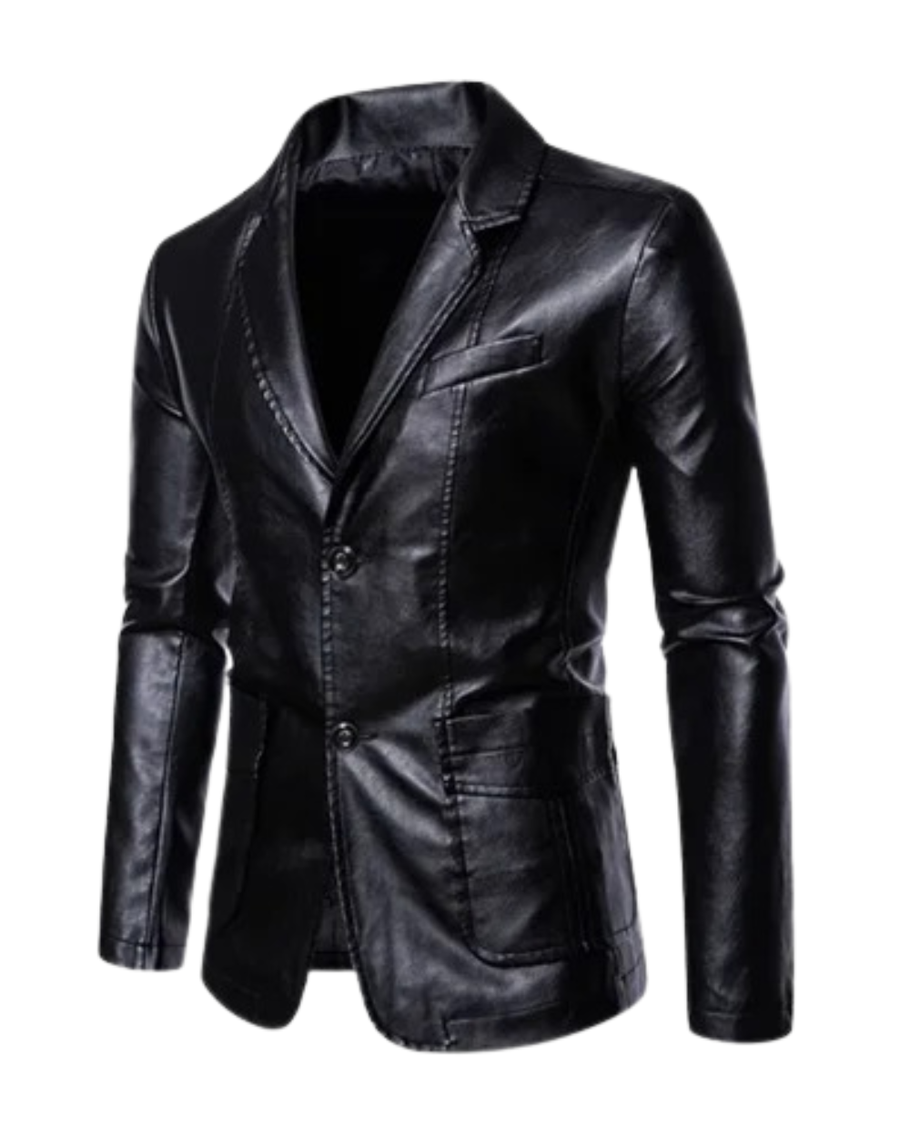 Men’s Business Casual Moto Jacket