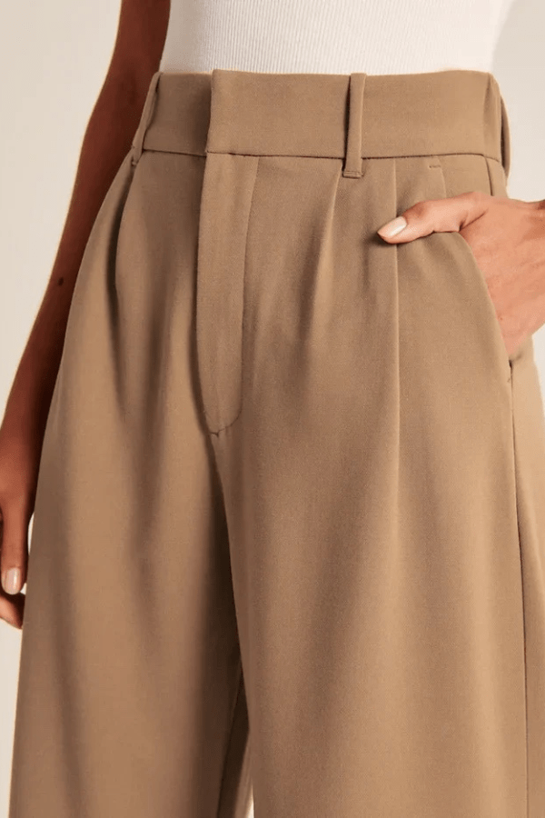 Women’s High-Waisted Tailored Straight-Leg Pants