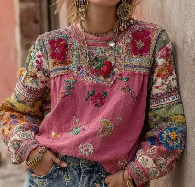 Women’s Boho Knit Sweater