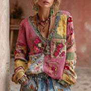 Women’s Boho Chunky Knit Sweater