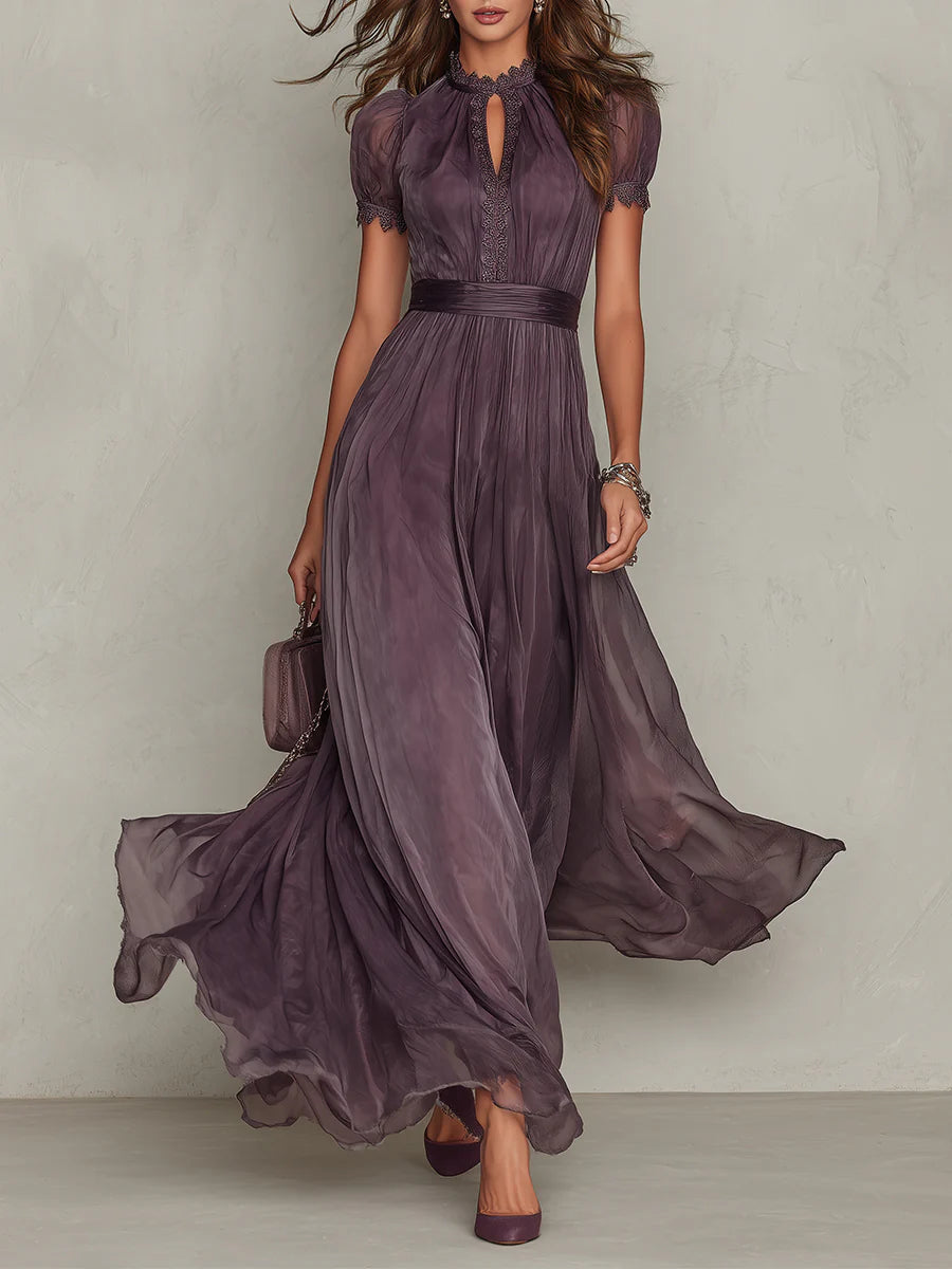 Women’s Vintage Evening Maxi Dress