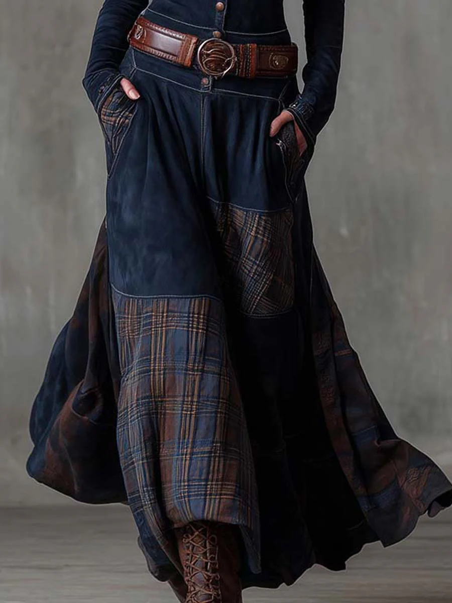 Women’s Belted Maxi Dress