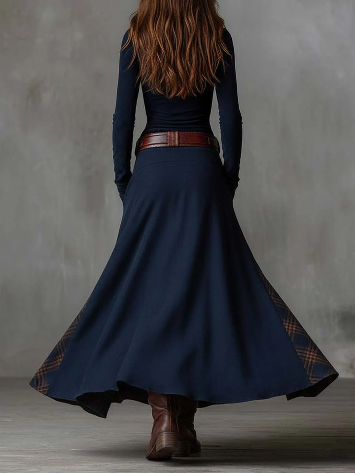Women’s Belted Maxi Dress