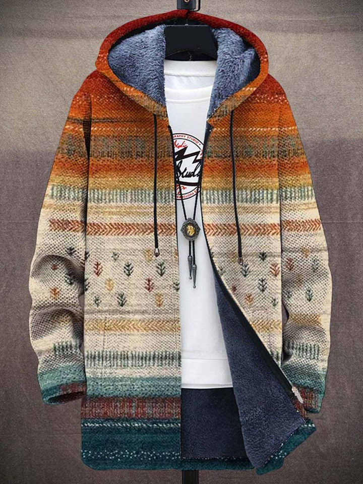 Women’s Oversized Abstract Print Cardigan