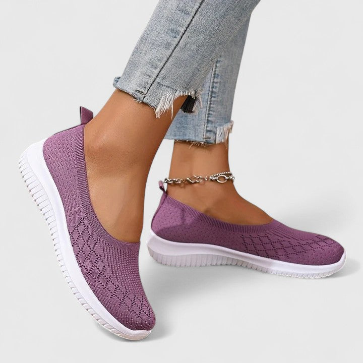 Women’s Comfort Arch Support Slip-On Walking Shoes