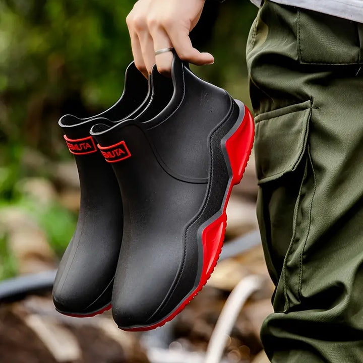 Women’s Non-Slip Slip-On Rain Boots