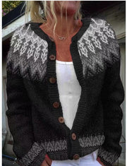 Women’s Retro Knit Cardigan