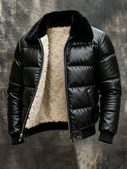 Men’s Warm Vintage Padded Puffer Jacket