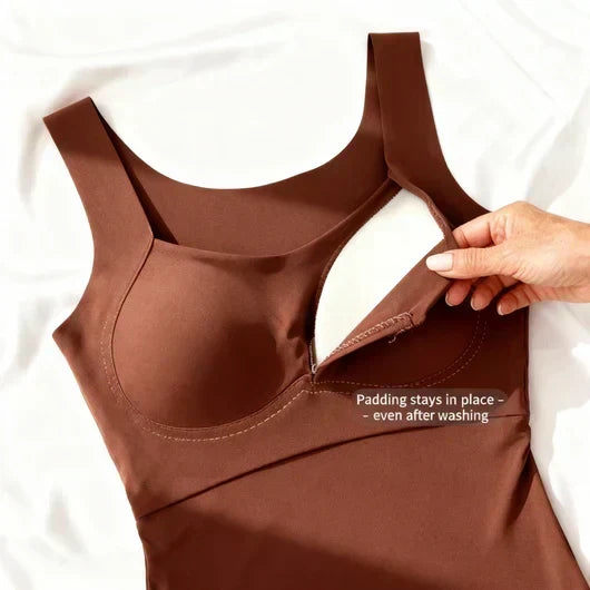 Women’s Built In Bra Support Tank Top