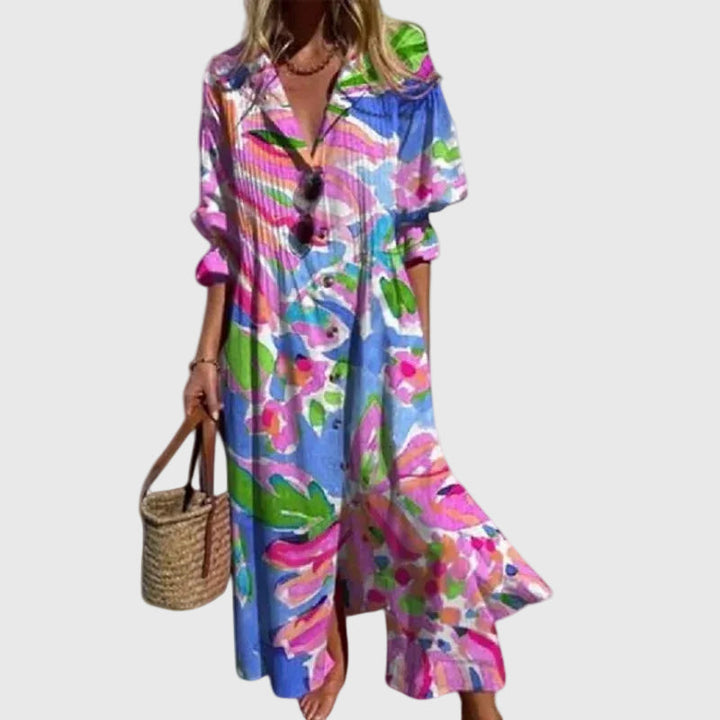 Women’s Elegant Boho Maxi Dress