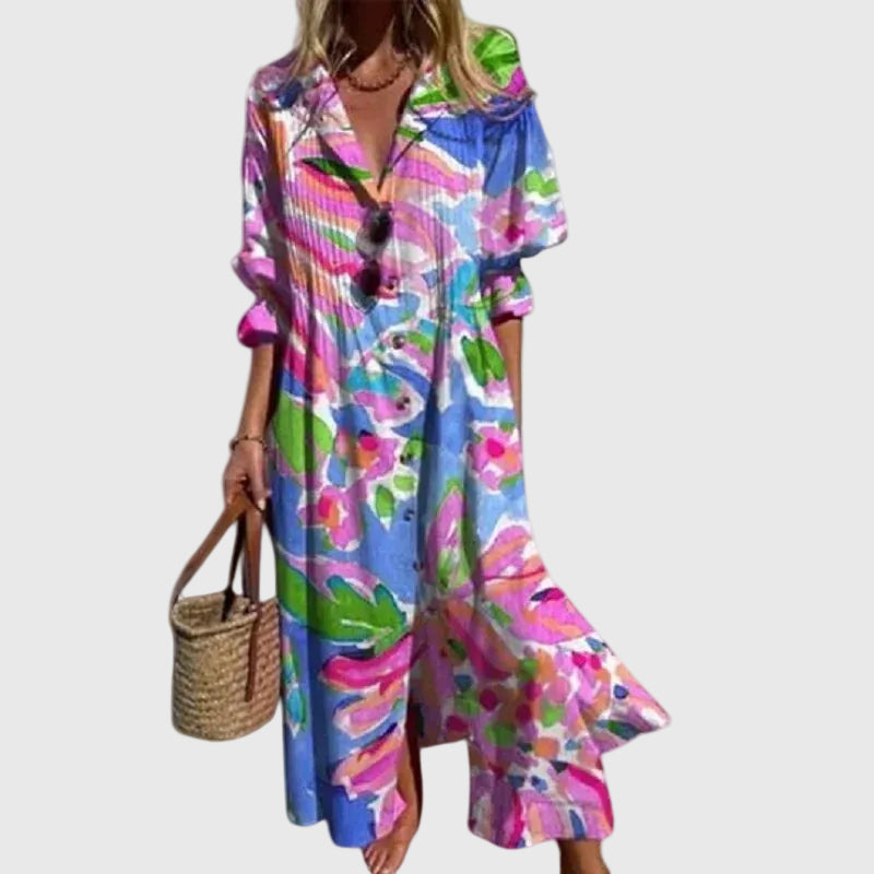 Women’s Elegant Boho Maxi Dress
