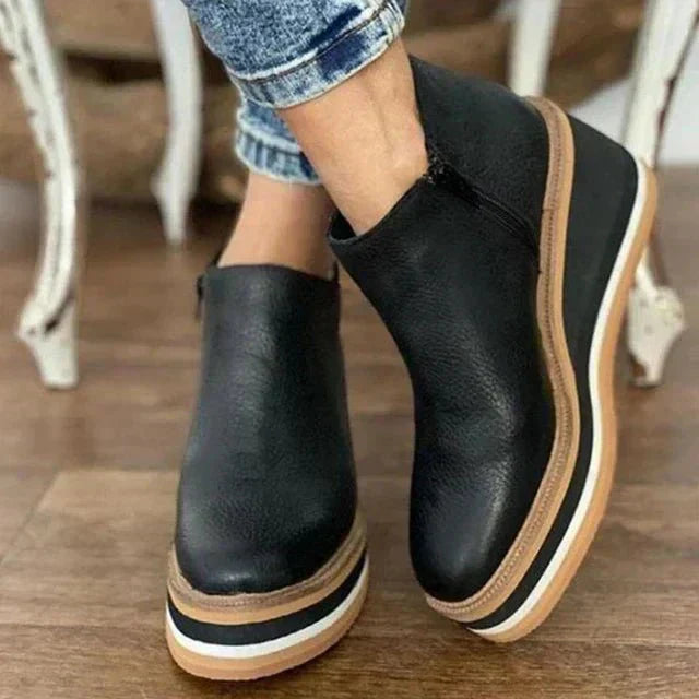 Women’s Elegant Heeled Ankle Boots