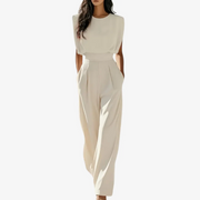 Women’s Belted One Piece Jumpsuit