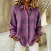 Women’s Striped Knit Pullover Sweater