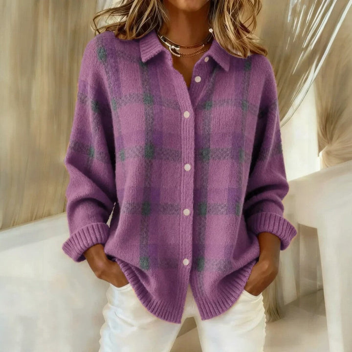 Women’s Striped Knit Pullover Sweater