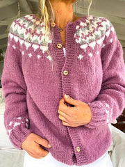 Women’s Retro Knit Cardigan