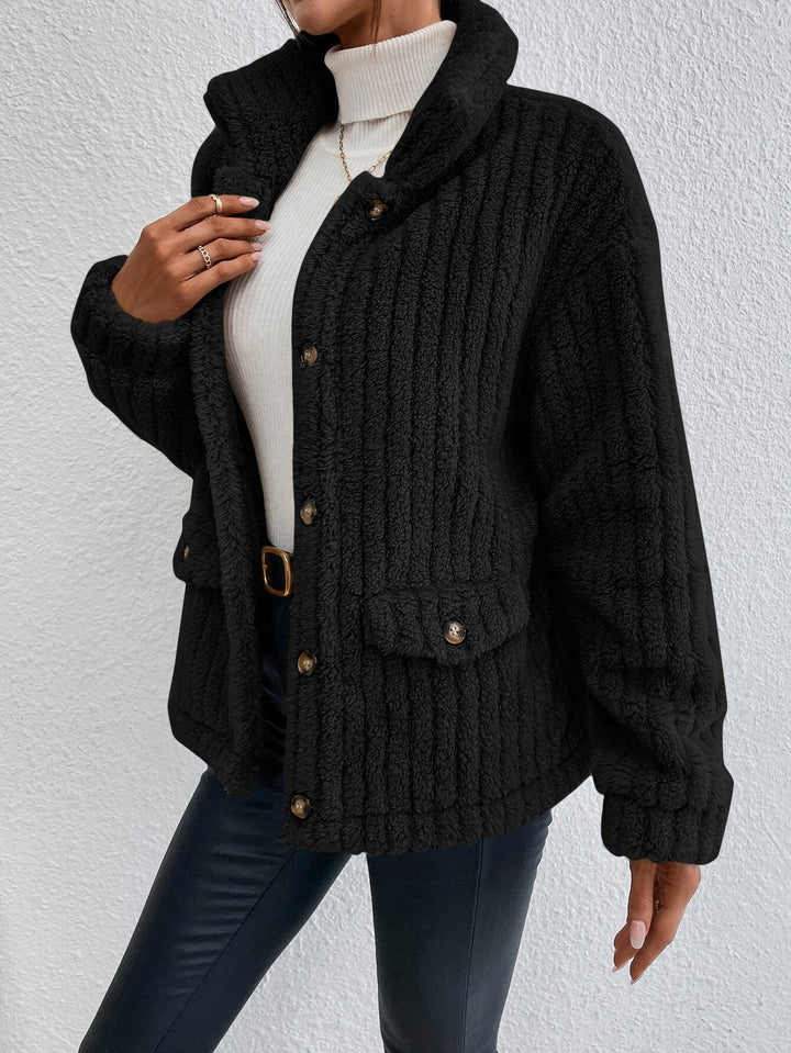 Women’s Button-Front Knit Cardigan