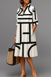 Women’s Elegant Midi Dress
