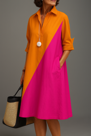 Women’s Comfortable Casual Midi Dress