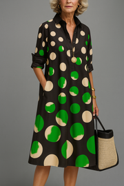 Women’s Elegant Midi Cocktail Dress