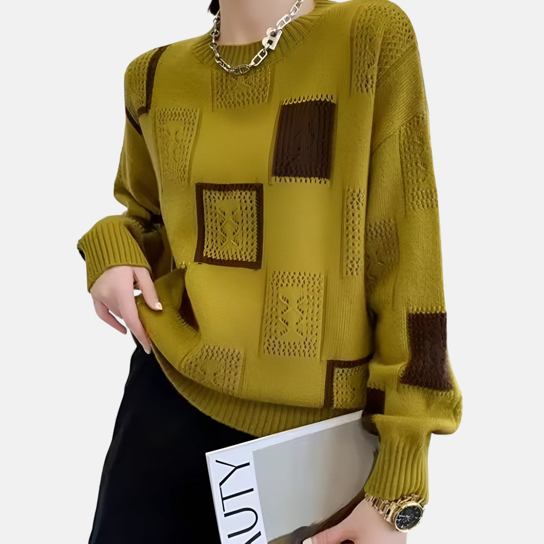 Women’s Cozy Knit Pullover Sweater