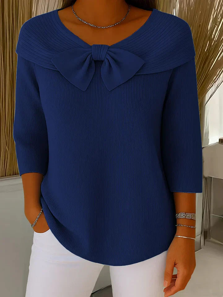 Women’s Long Sleeve Knit Pullover Sweater
