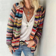 Women’s Multicolor Knit Cardigan