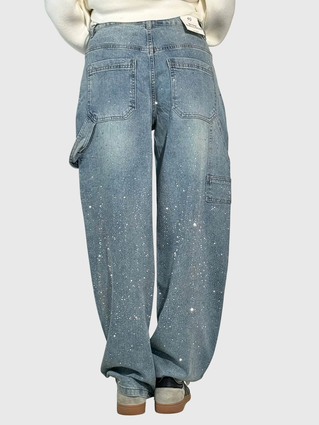 Women’s Rhinestone Embellished Party Pants