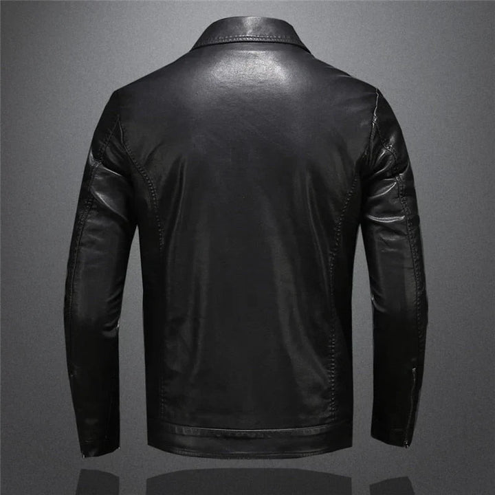 Men’s Classic Moto Biker Jacket