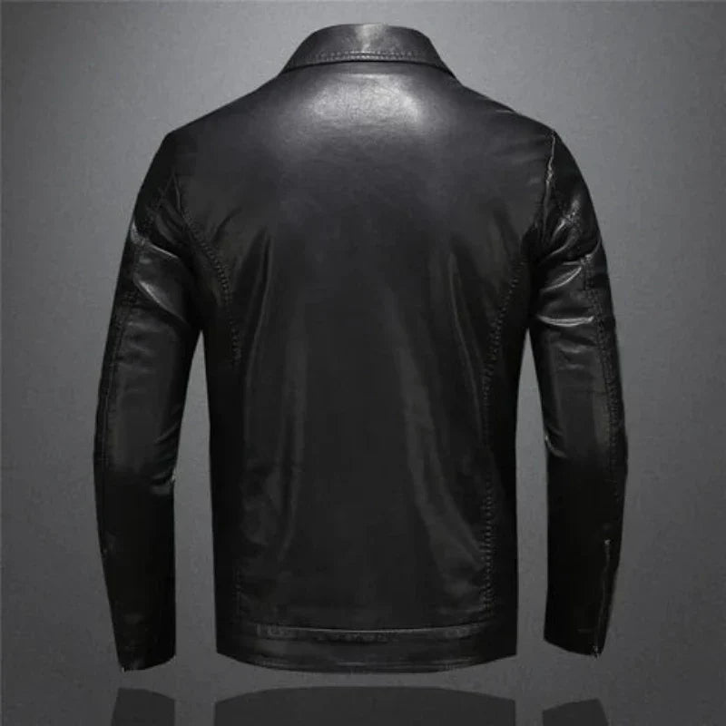 Men’s Biker Zip Up Jacket