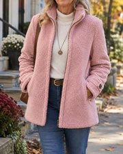 Women’s Cozy Lightweight Stand Collar Jacket