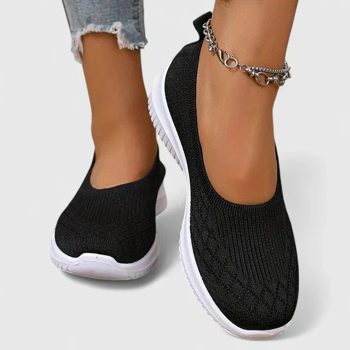Women’s Comfort Arch Support Slip-On Walking Shoes