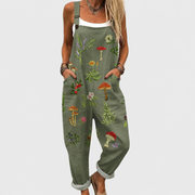 Women’s Comfortable Printed Casual Jumpsuit