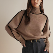 Women’s Knitted Turtleneck Sweater