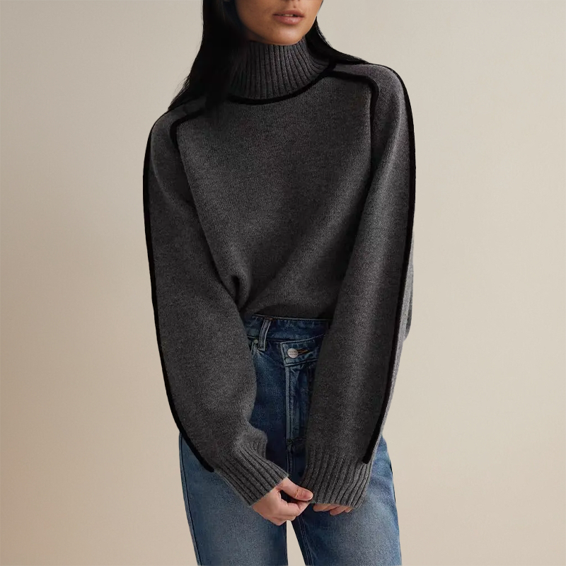 Women’s Knitted Turtleneck Sweater