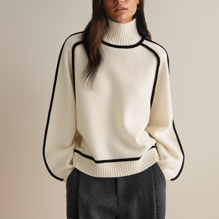 Women’s Knitted Turtleneck Sweater