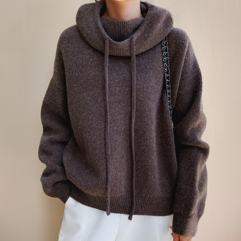 Women’s Long Sleeve Turtleneck Top